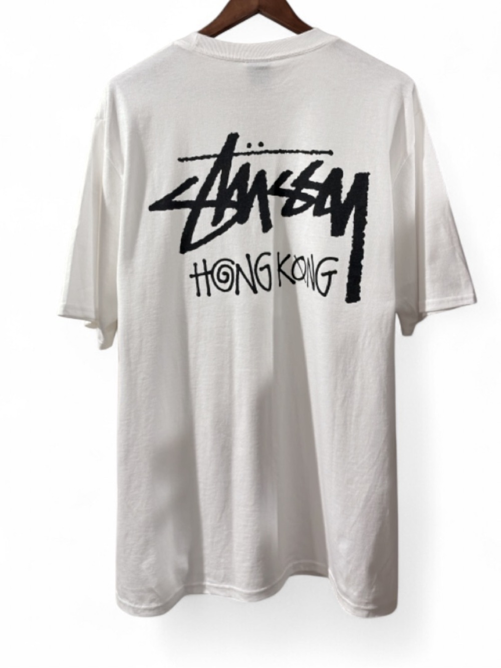 Stüssy Hong Kong Chapter White T-shirt Size Men’s Large (NWOT)